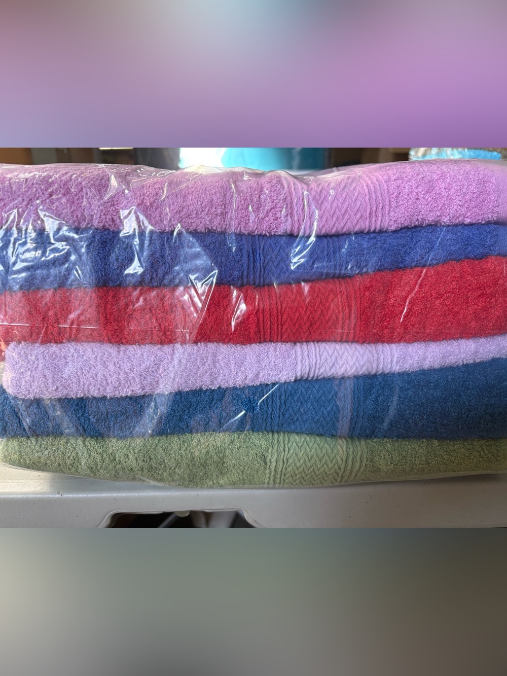 6-Piece 27x54 Bath Towel Set | Soft & Absorbent | Assorted Colors